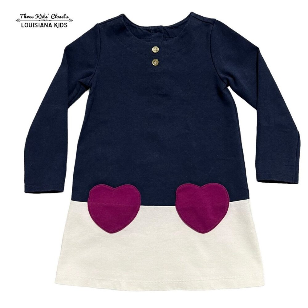 Gymboree 3T Heart Pocket Dress